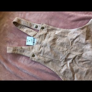 DUSTY PINK FOREVER 21 DRESS OVERALLS